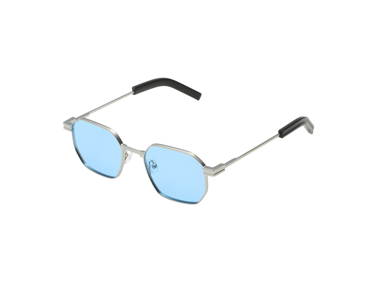 Komono Percy – Silver Black – vue de profil