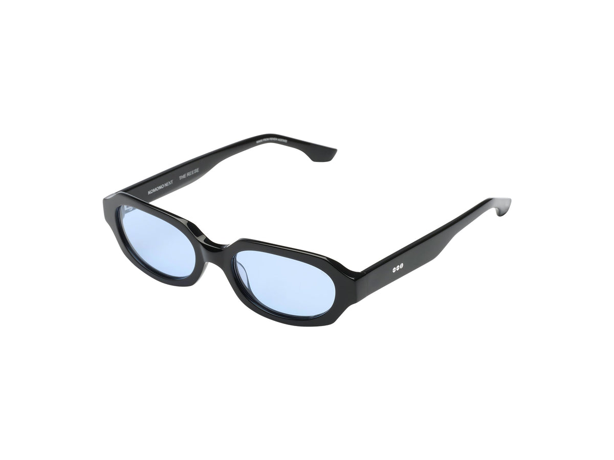 Komono Reese – Noir – verres bleu clair photochromiques – vue de profil