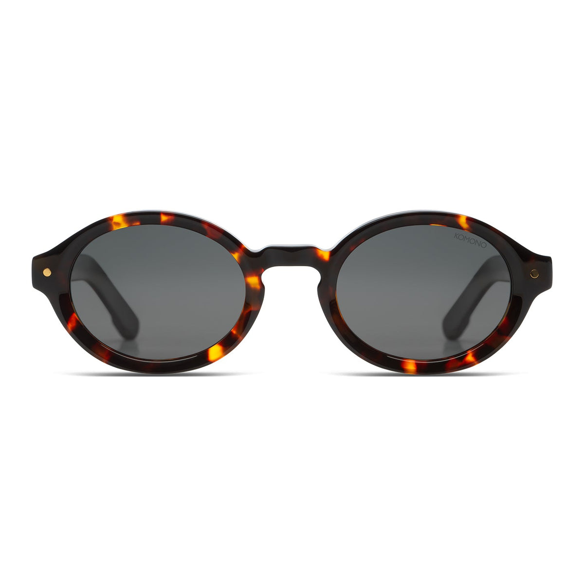 Komono Jace – Écaille – verres noirs polarisés – vue de face