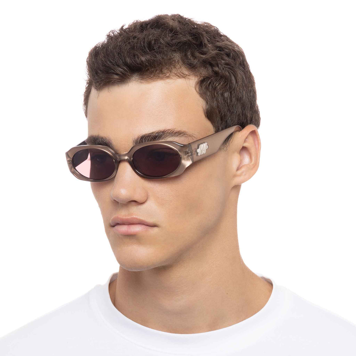 Le Specs Shebang – Marron – verres marron – portées