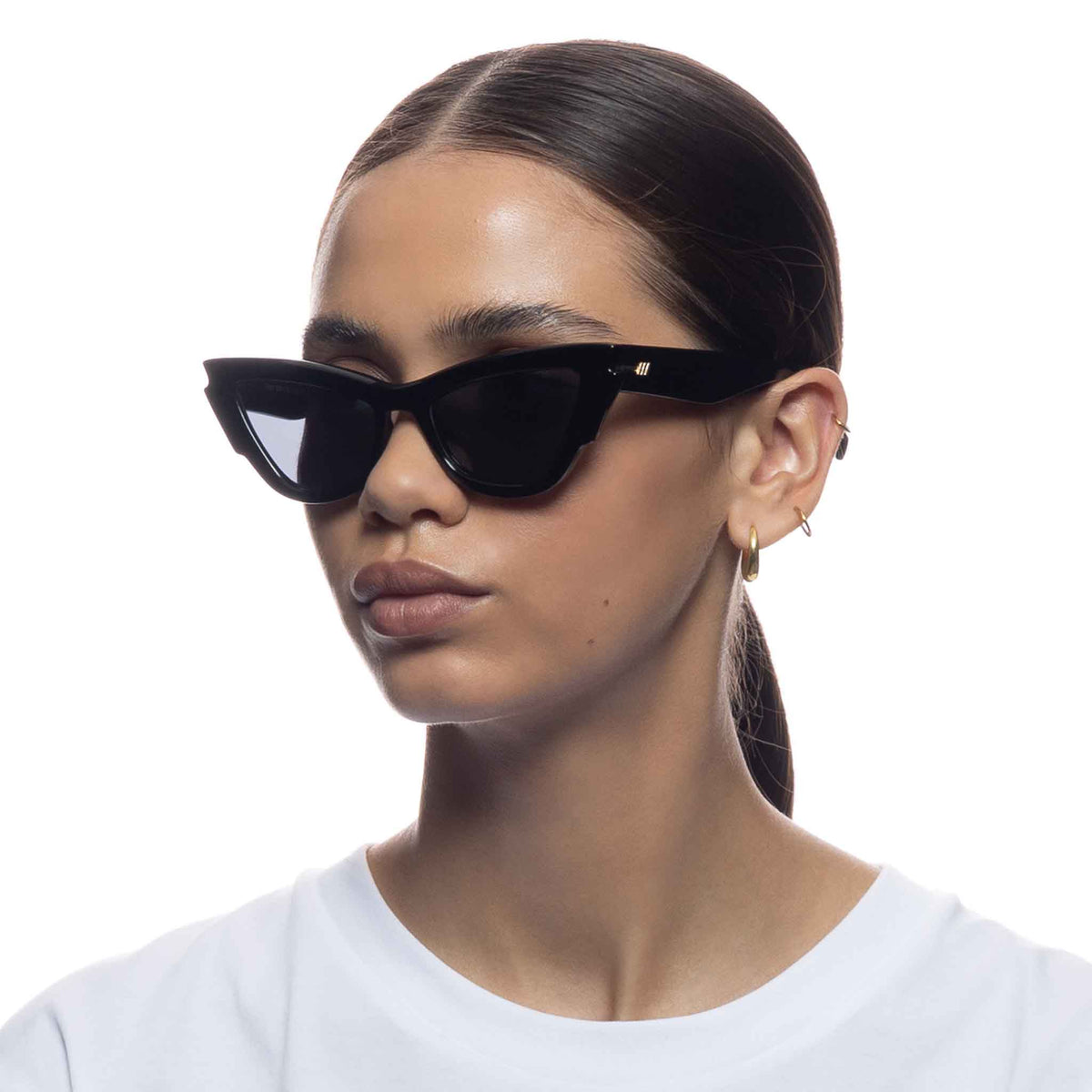 Le Specs Lost Days – Noir – verres noirs – portées
