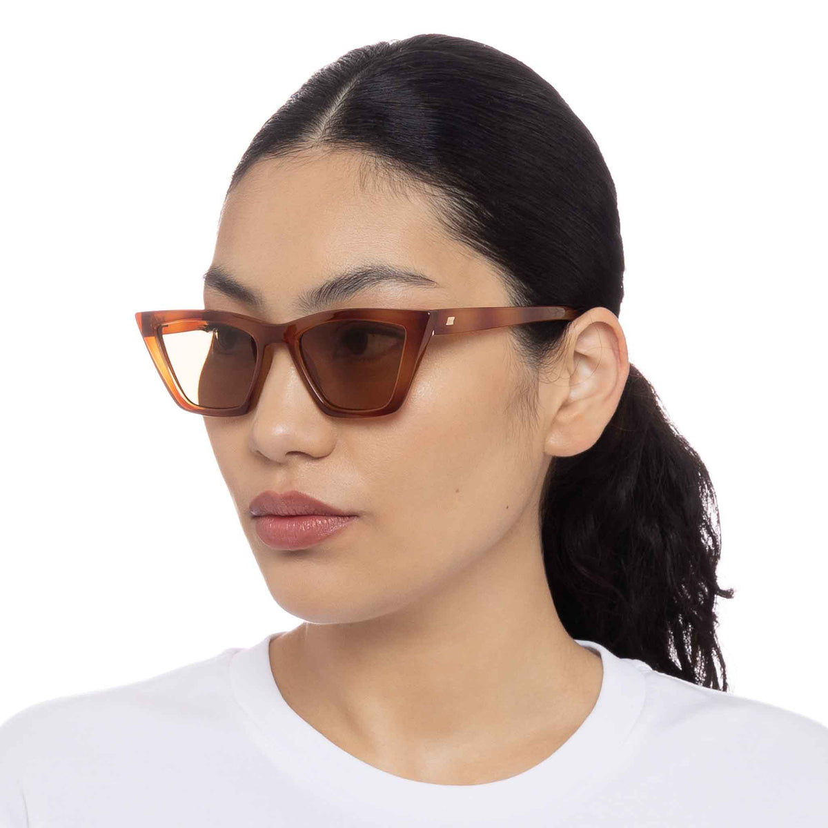 Le Specs Velodrome – Écaille – verres marron – portées
