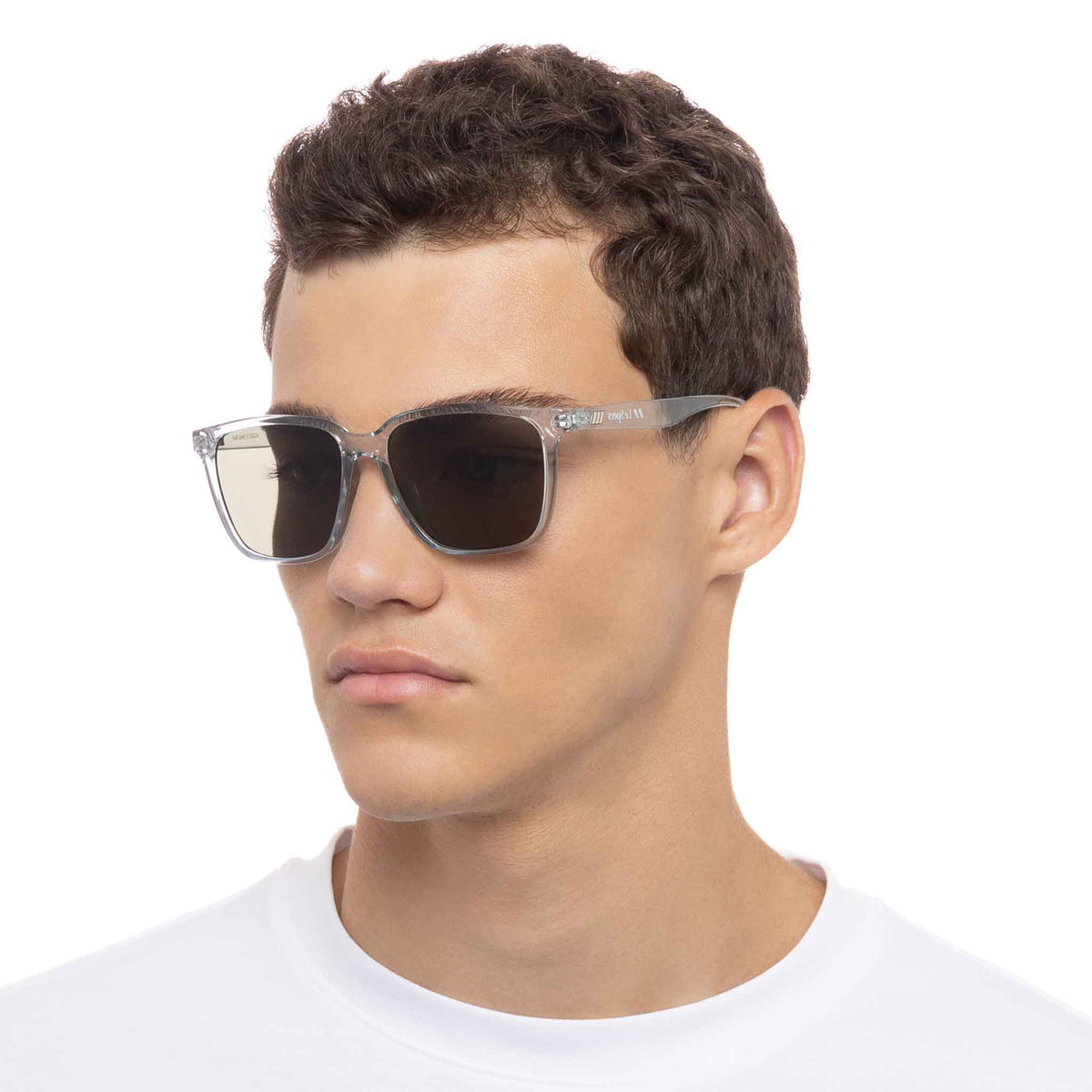 Le Specs Fair game – Transparent – verres verts – portées