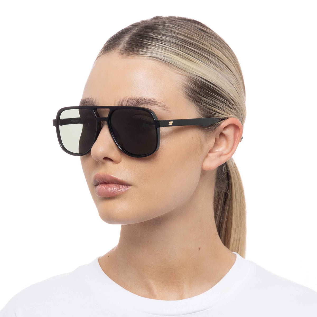 Le Specs Trailbreaker – Noir – verres noirs – portées