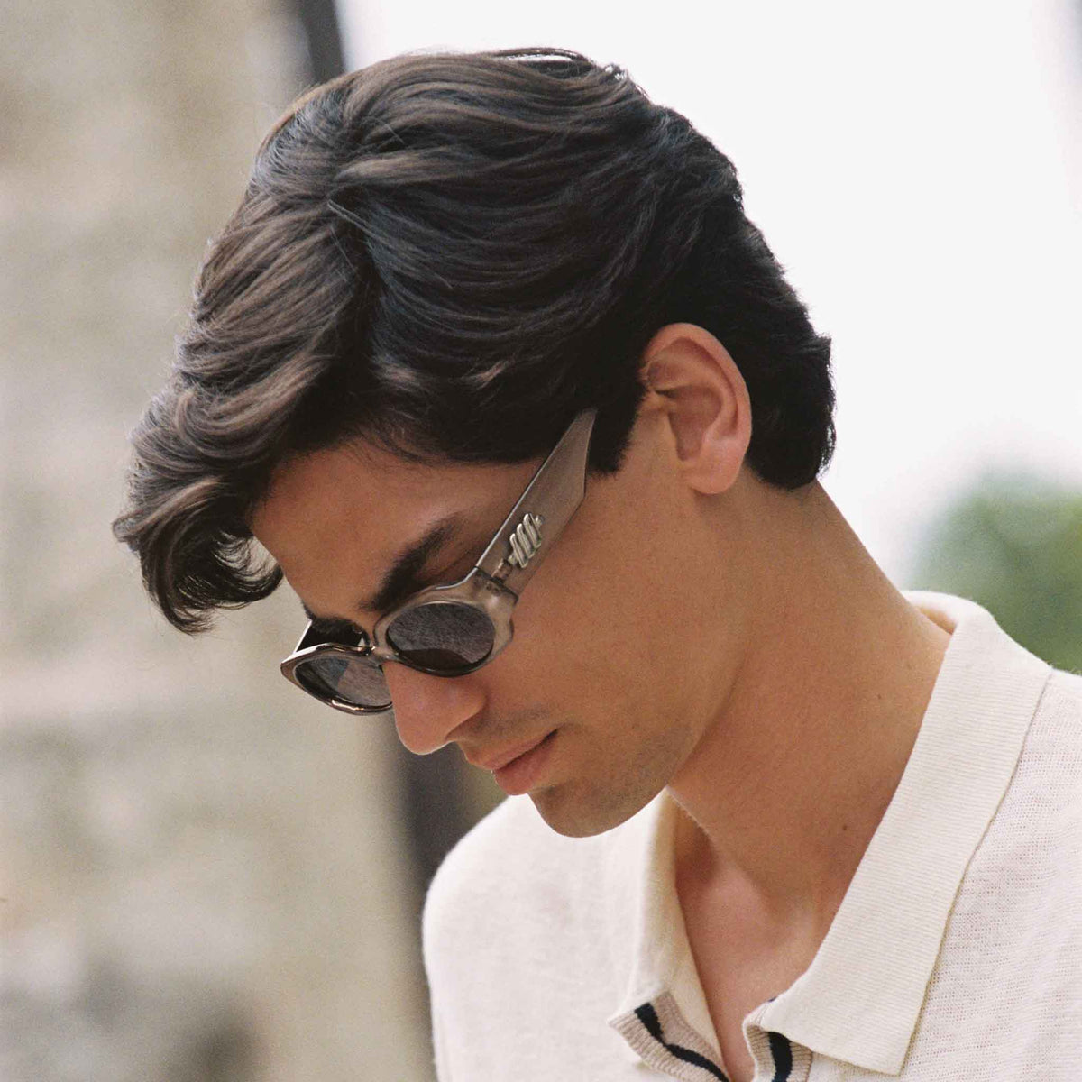 Le Specs Shebang – Marron – verres marron – portées