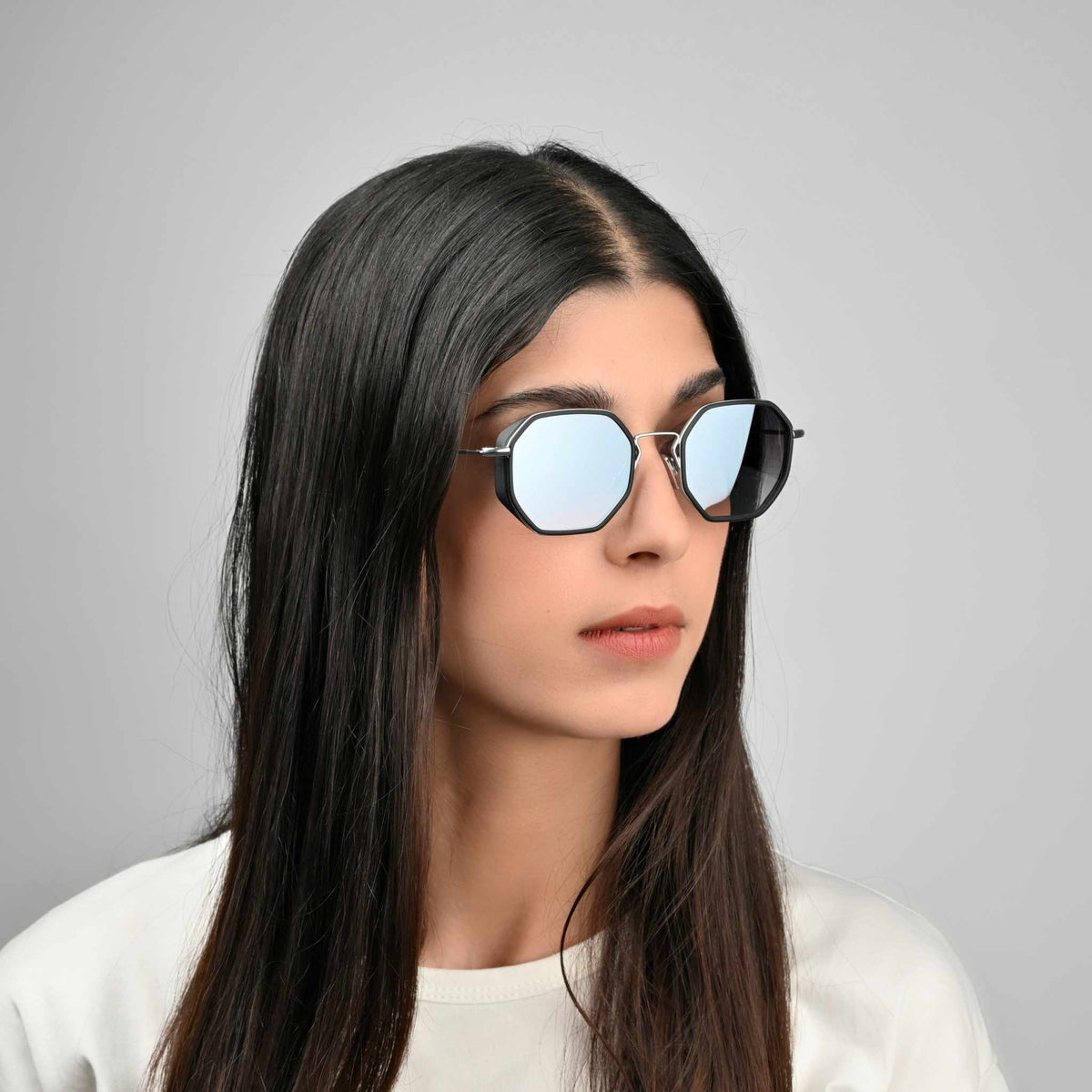Eyepetizer Tommaso – Noir – verres noirs – portées