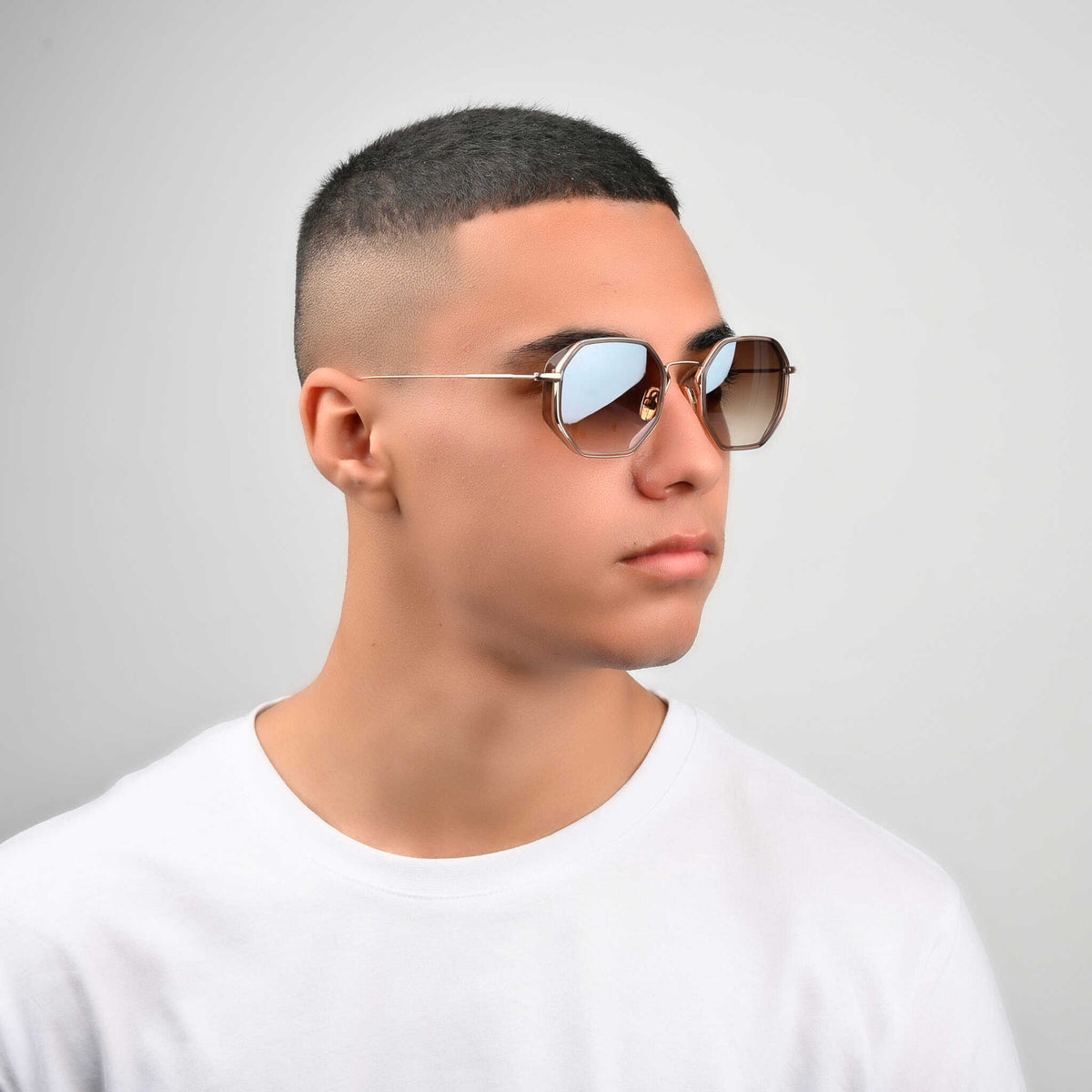 Eyepetizer Tommaso – Écaille – verres noirs – portées