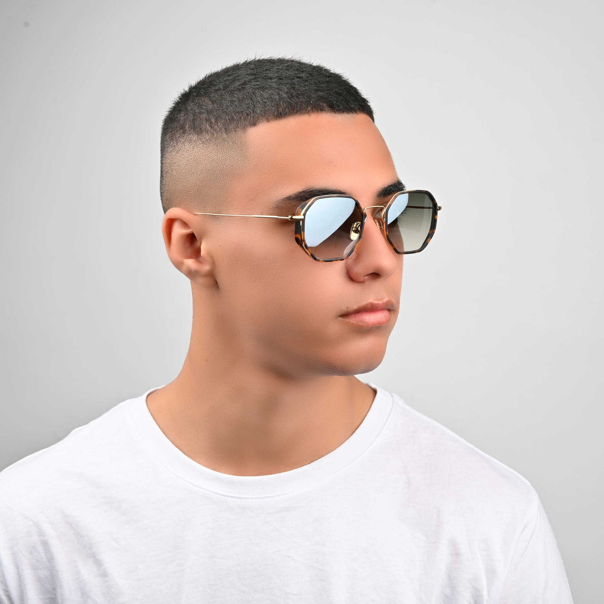 Eyepetizer Tommaso – Écaille – verres gris – portées