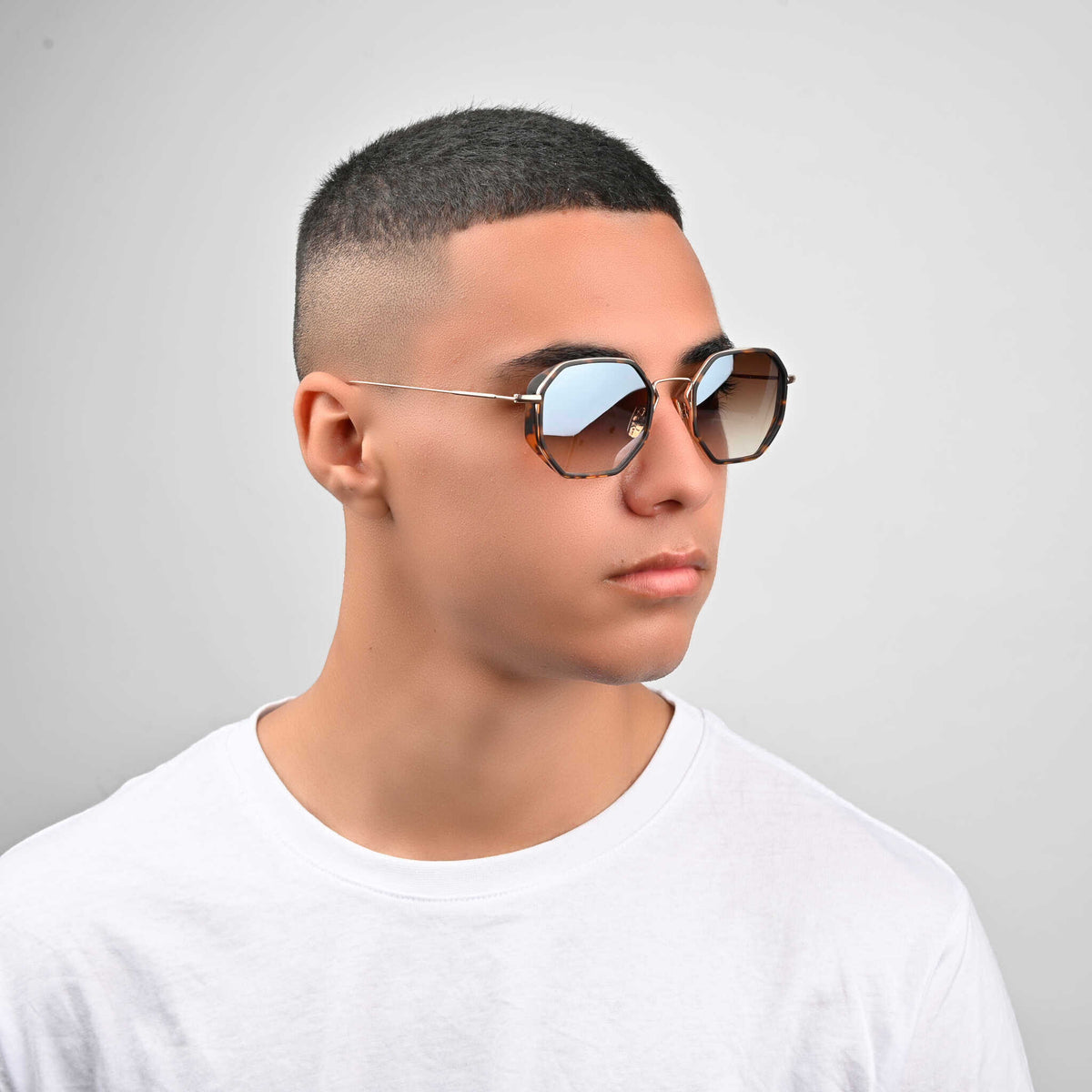 Eyepetizer Tommaso – Écaille – verres marron – portées