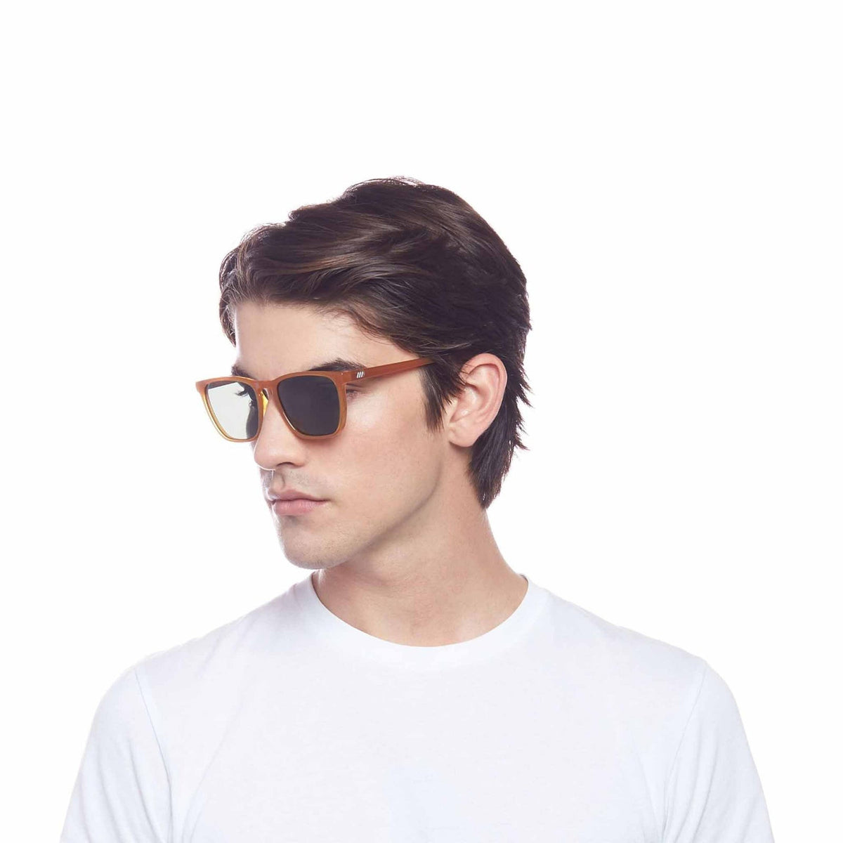 Le Specs Bad Medicine Alt Fit – Marron – verres verts – portées