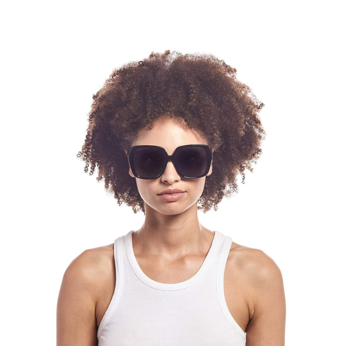 Le Specs Frofro Alt Fit – Noir – verres noirs polarisés – portées