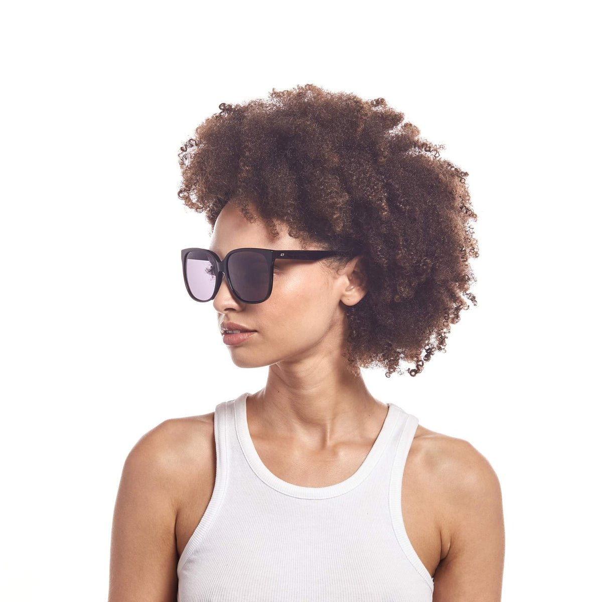 Le Specs Perpetual Alt Fit – Noir – verres noirs – portées