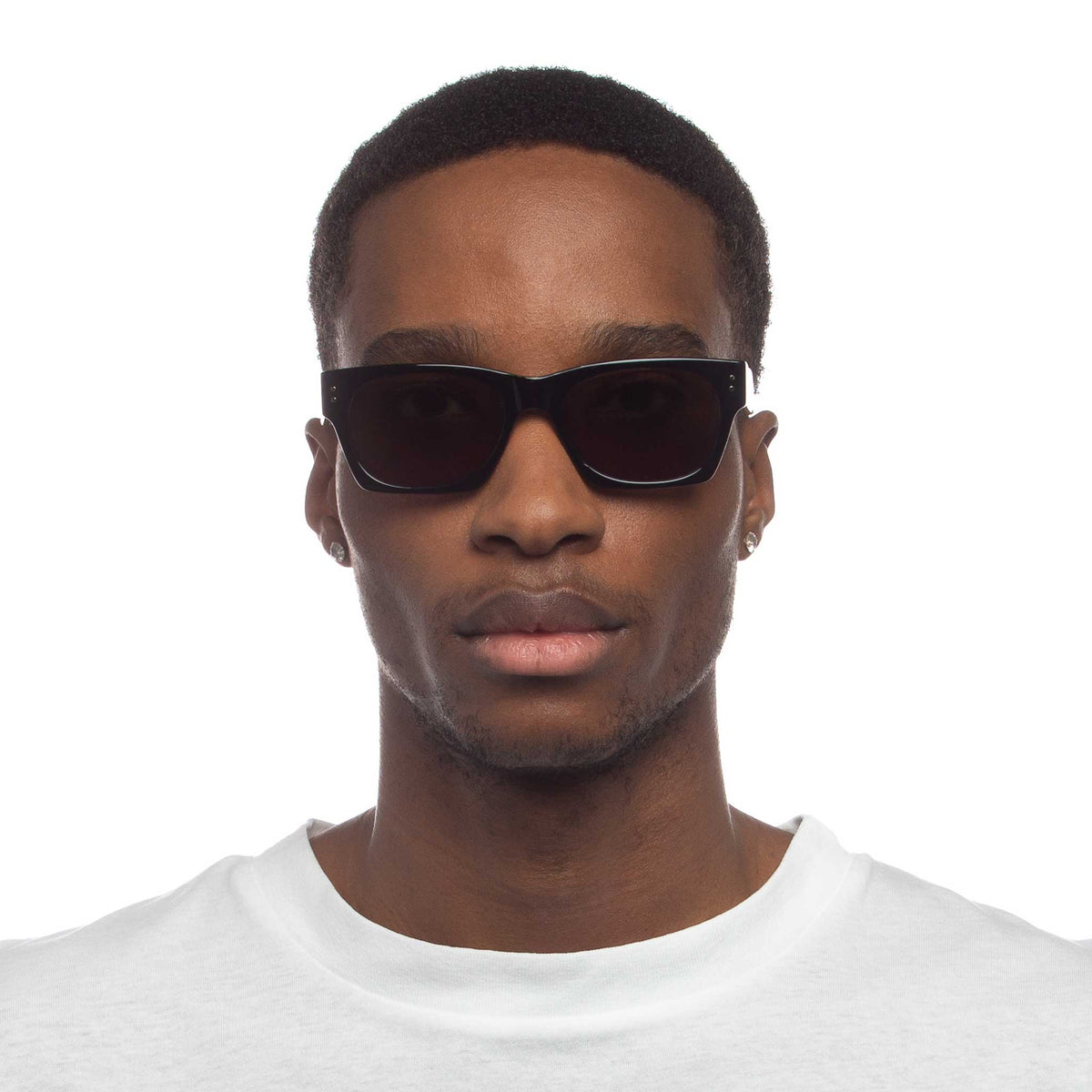 Le Specs Dang It – Noir – verres noirs – portées
