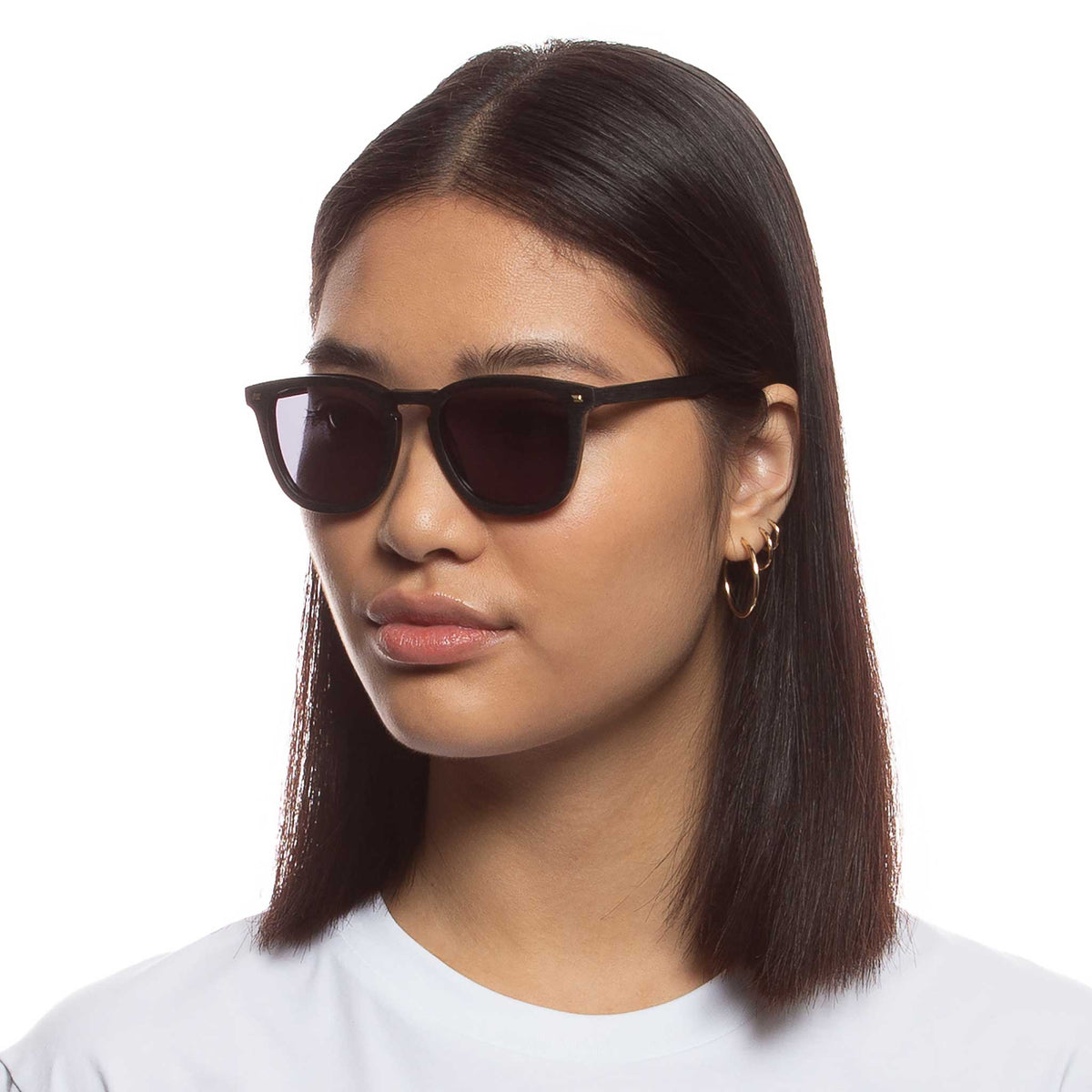 Le Specs No Diggity – Noir – verres noirs – portées