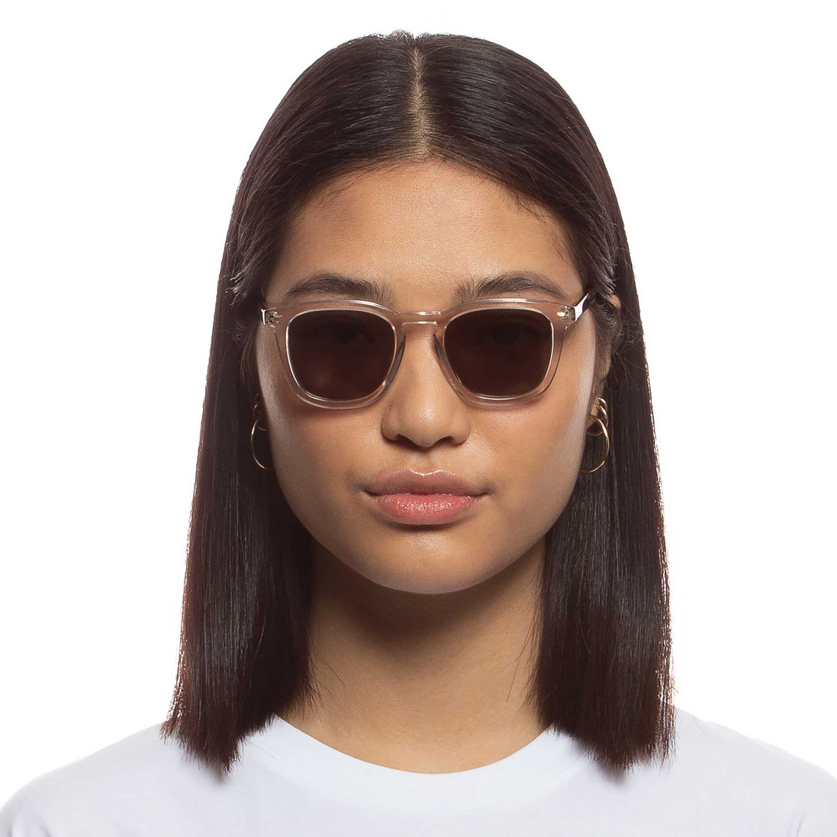 Le Specs No Diggity – Marron – verres verts – portées