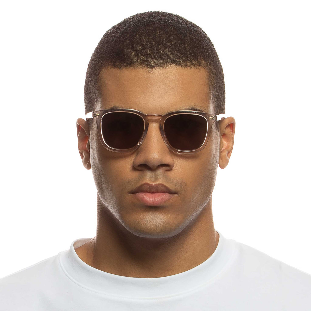 Le Specs No Diggity – Marron – verres verts – portées