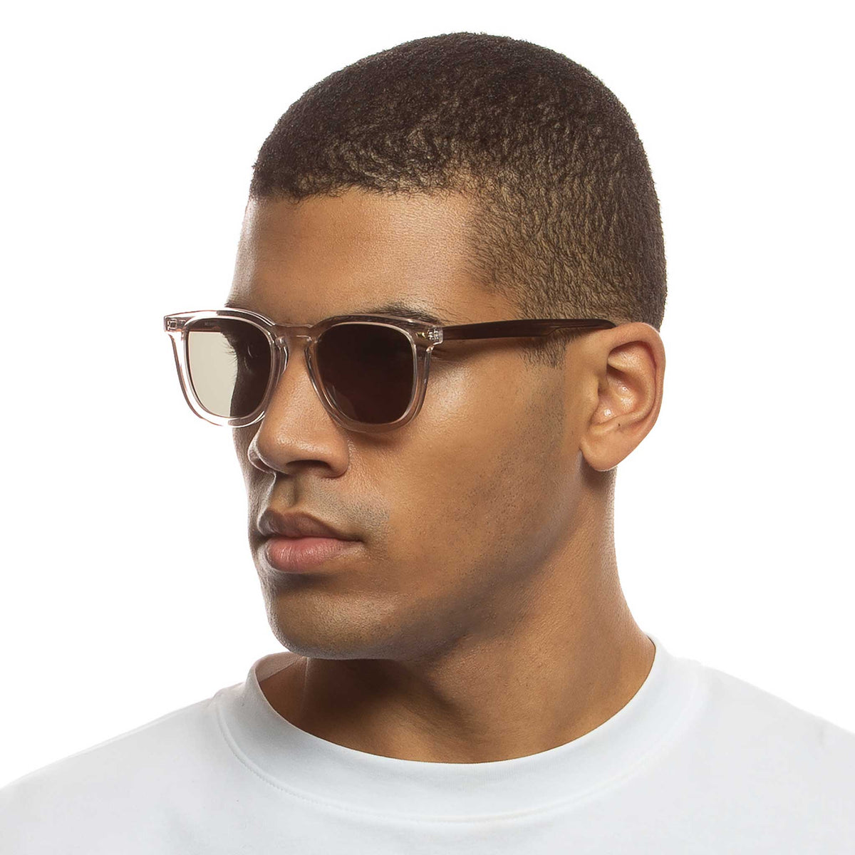 Le Specs No Diggity – Marron – verres verts – portées