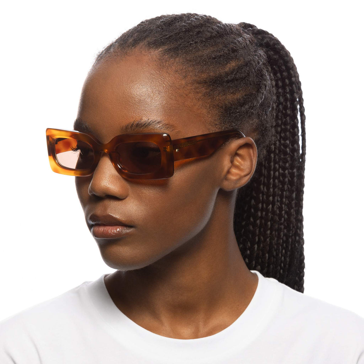 Le Specs Damnedest – Marron – verres marron – portées