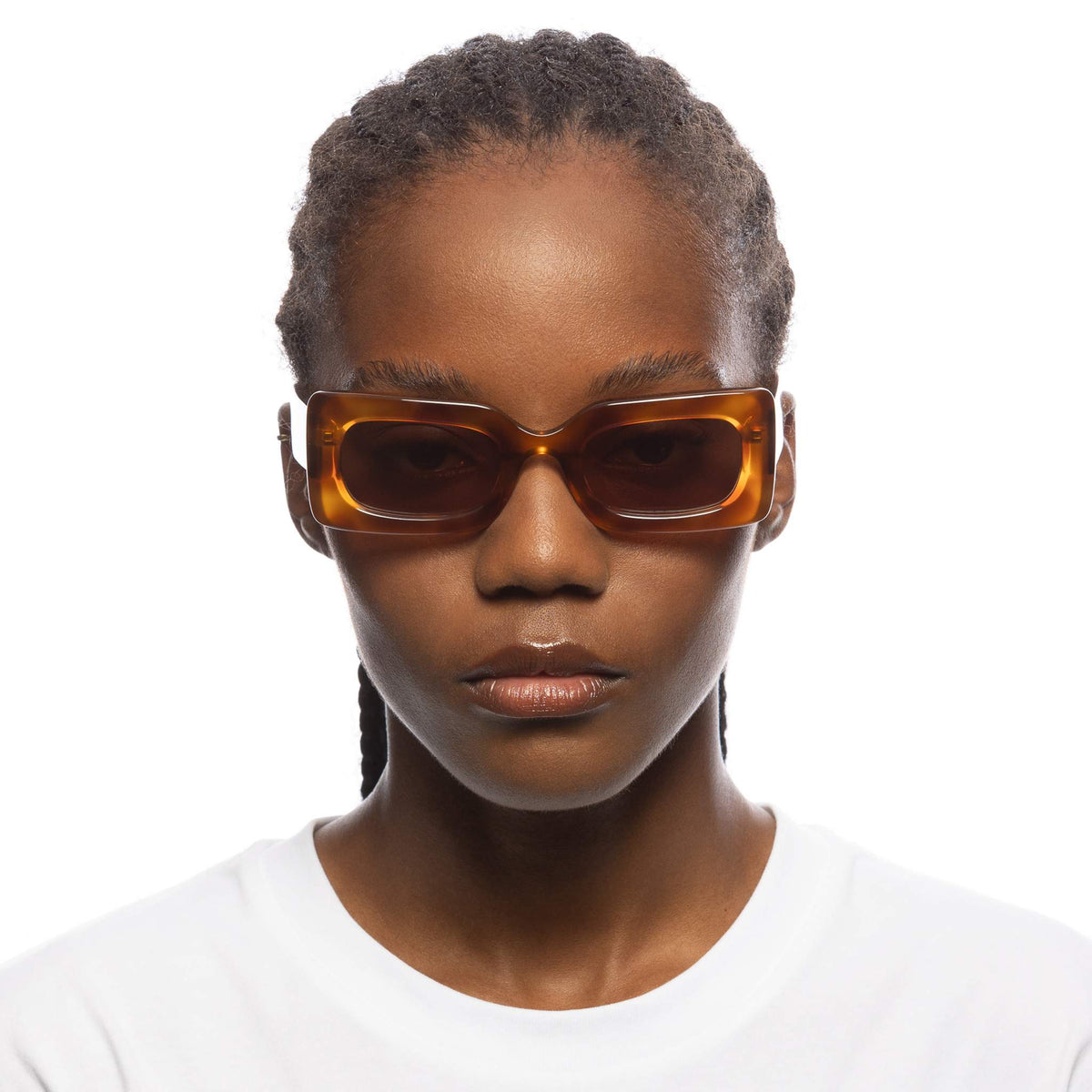 Le Specs Damnedest – Marron – verres marron – portées