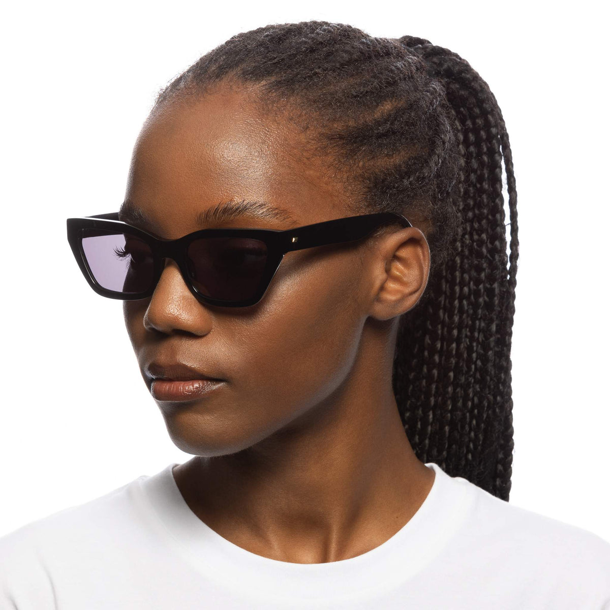 Le Specs Le Sustain Bio-Tron – Noir – verres noirs – portées