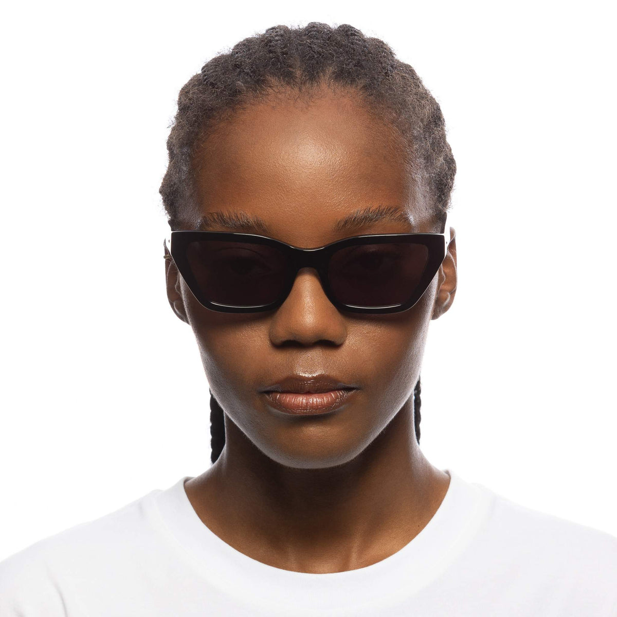 Le Specs Le Sustain Bio-Tron – Noir – verres noirs – portées