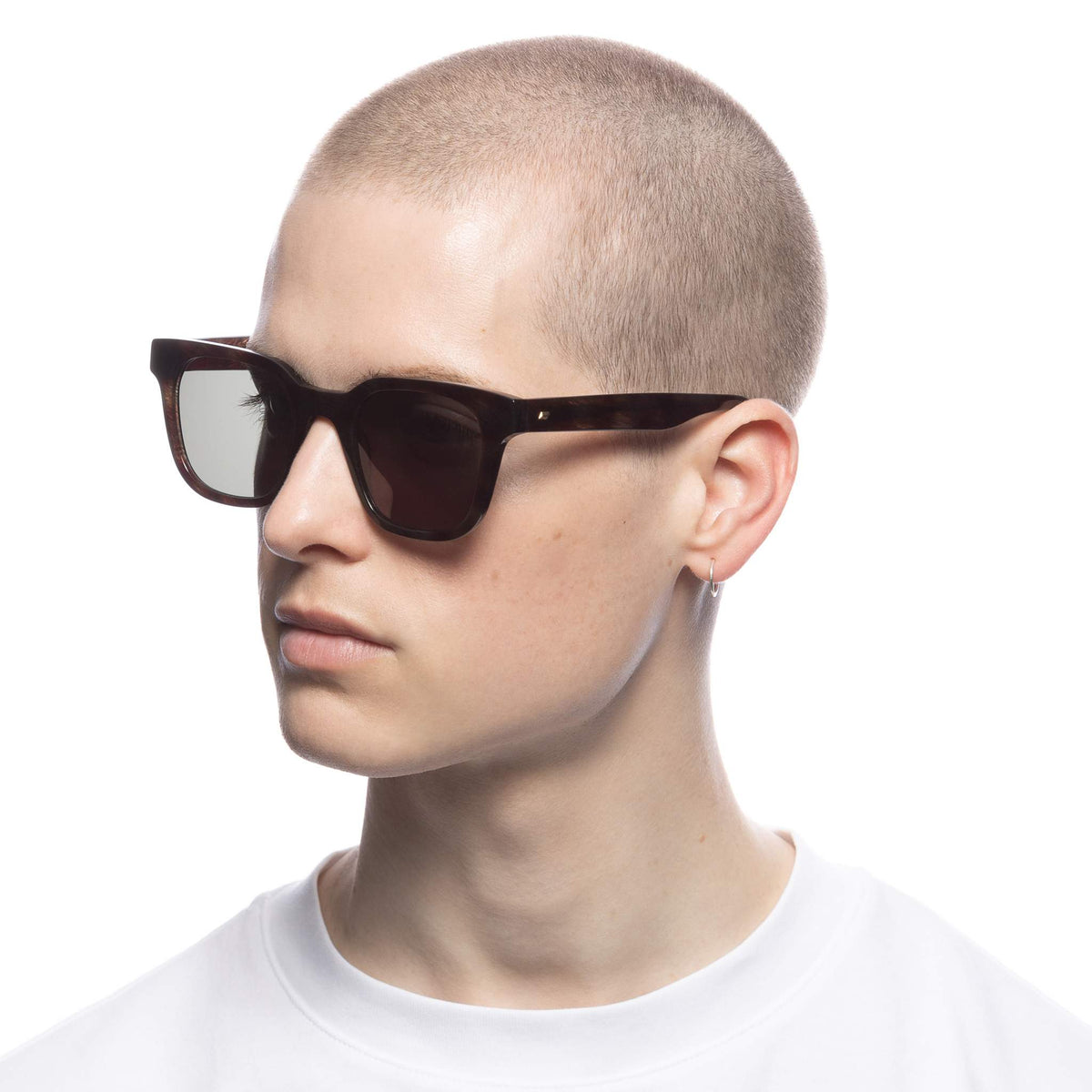 Le Specs Le Sustain Biopic 50 – Marron – verres marron – portées