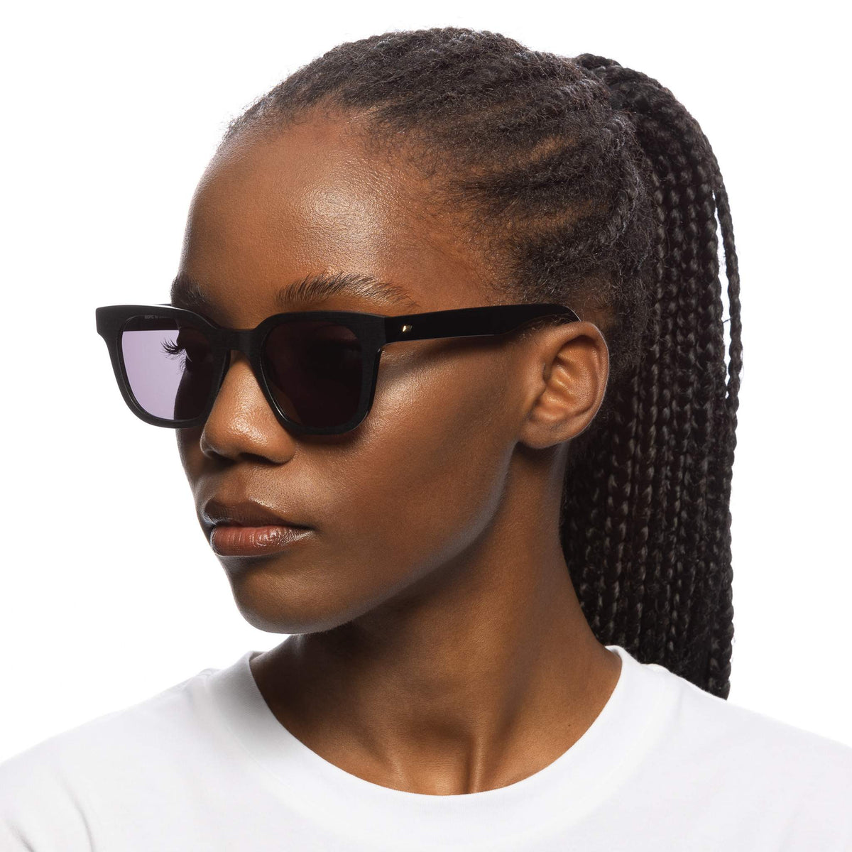 Le Specs Le Sustain Biopic 50 – Noir – verres noirs – portées