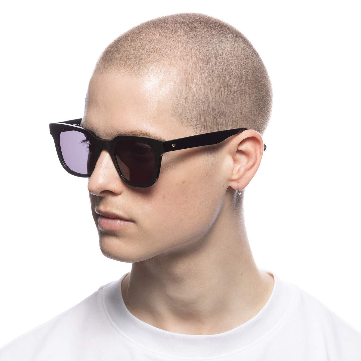 Le Specs Le Sustain Biopic 50 – Noir – verres noirs – portées