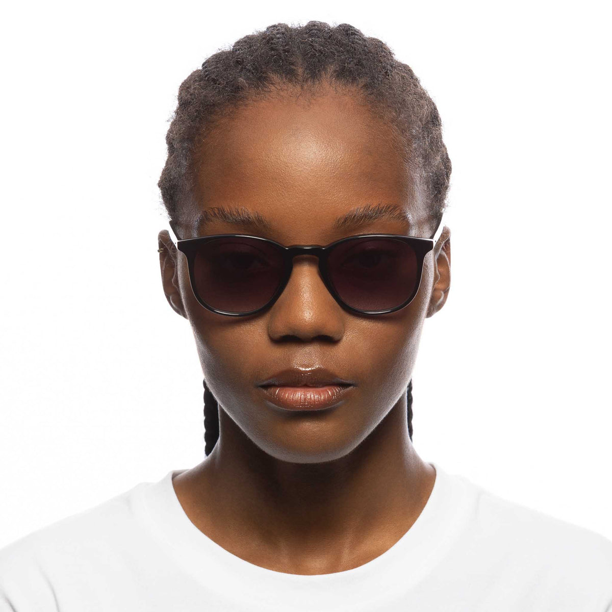 Le Specs Le Sustain Biogen 50 – Noir – verres noirs – portées