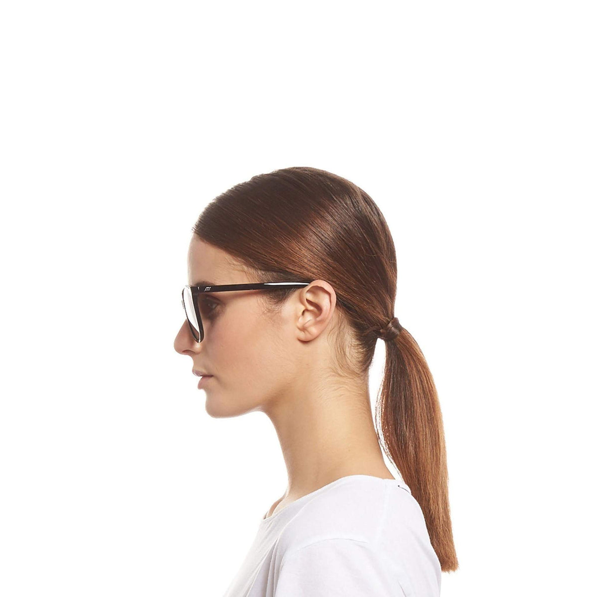Le Specs Entitlement – Noir – verres marron – portées