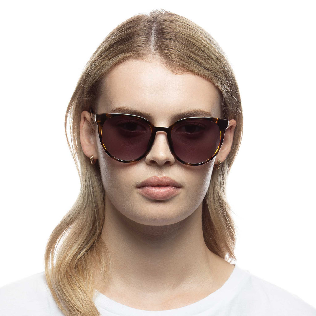 Le Specs Armada – Marron – verres marron – portées