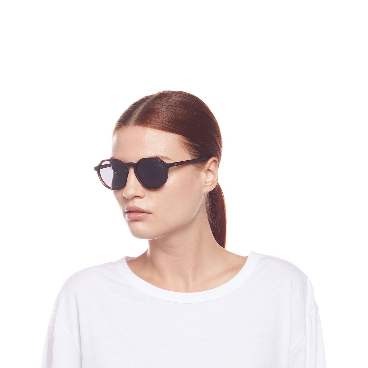 Le Specs Speed of Night – Écaille – verres noirs polarisés – portées