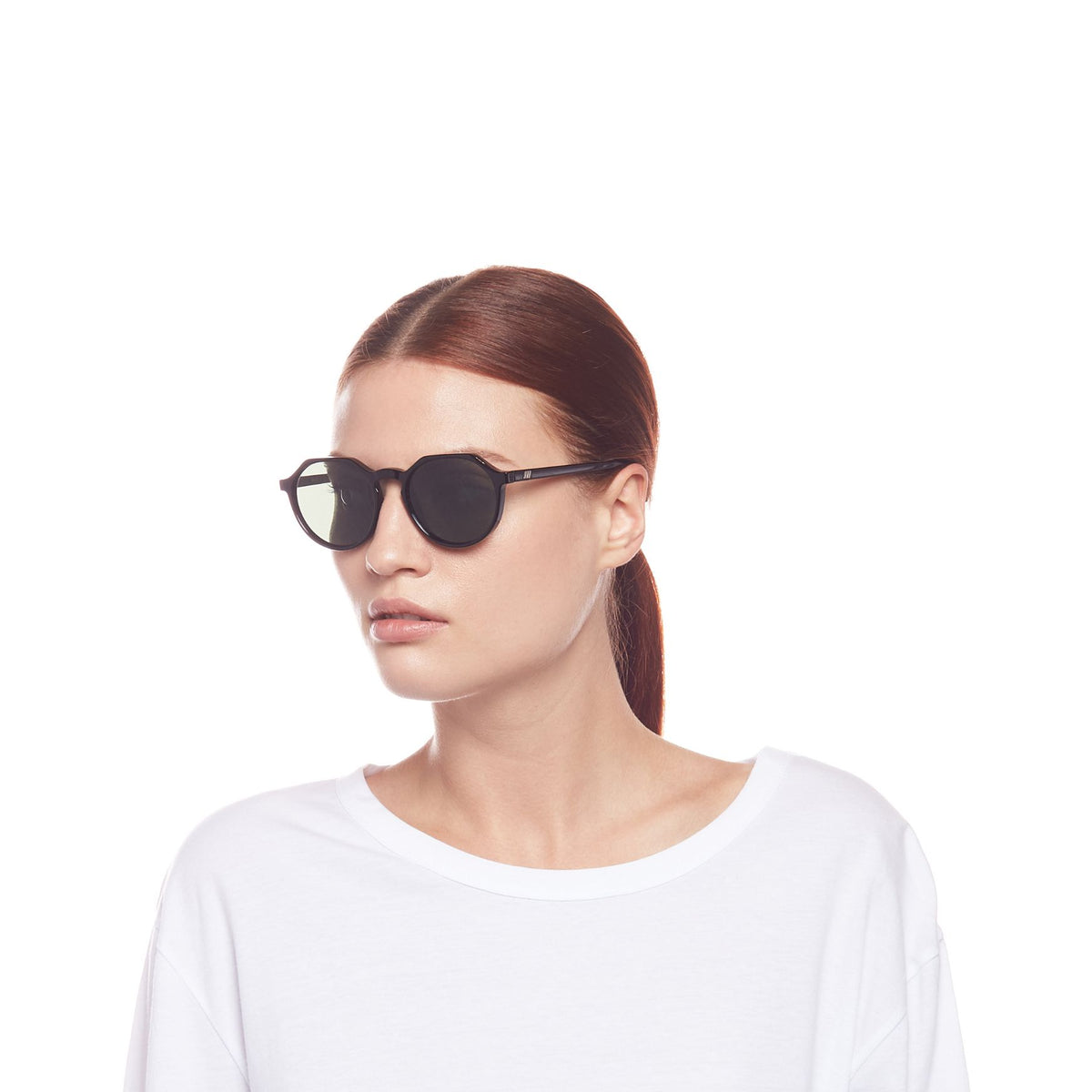 Le Specs Speed of Night – Noir – verres verts polarisés – portées
