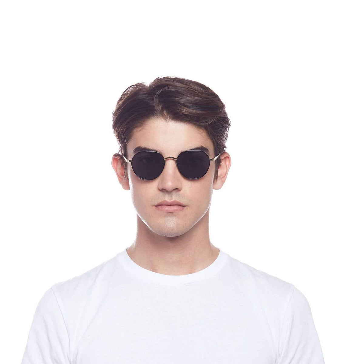 Le Specs Newfangle – Noir – verres noirs – portées