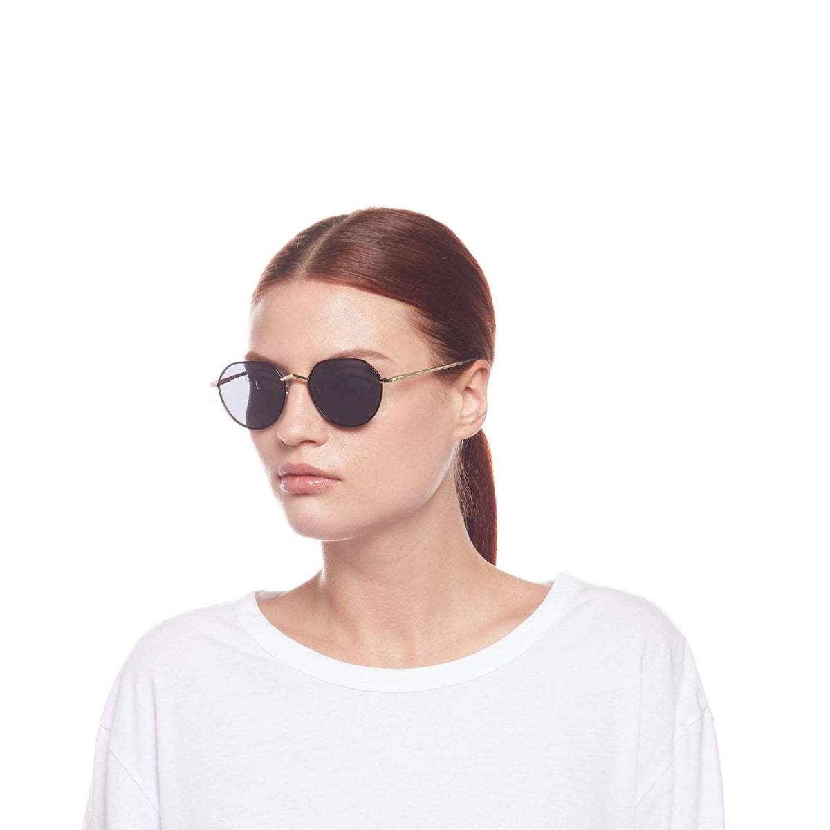 Le Specs Newfangle – Noir – verres noirs – portées