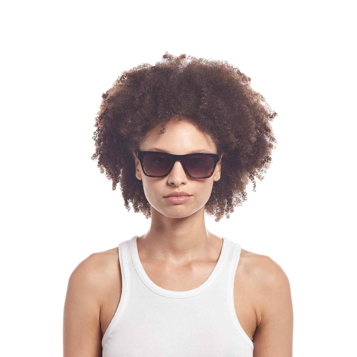Le Specs Le Phoque – Écaille – verres marron – portées