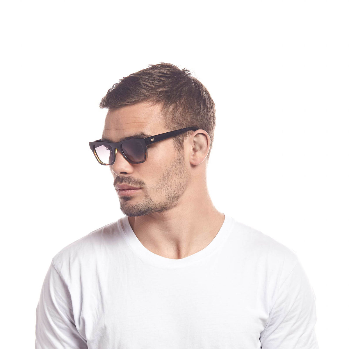 Le Specs Le Phoque – Écaille – verres marron – portées