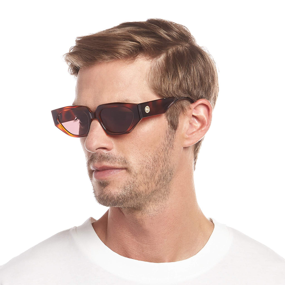 Le Specs Major! – Écaille – verres marron – portées