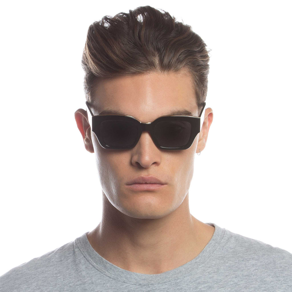 Le Specs Hypnos Alt Fit – Noir – verres noirs – portées