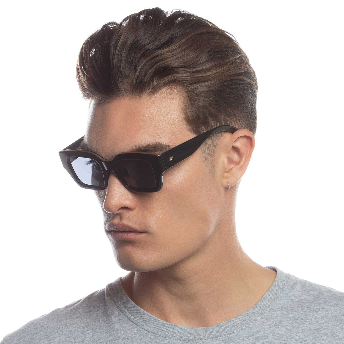 Le Specs Hypnos Alt Fit – Noir – verres noirs – portées