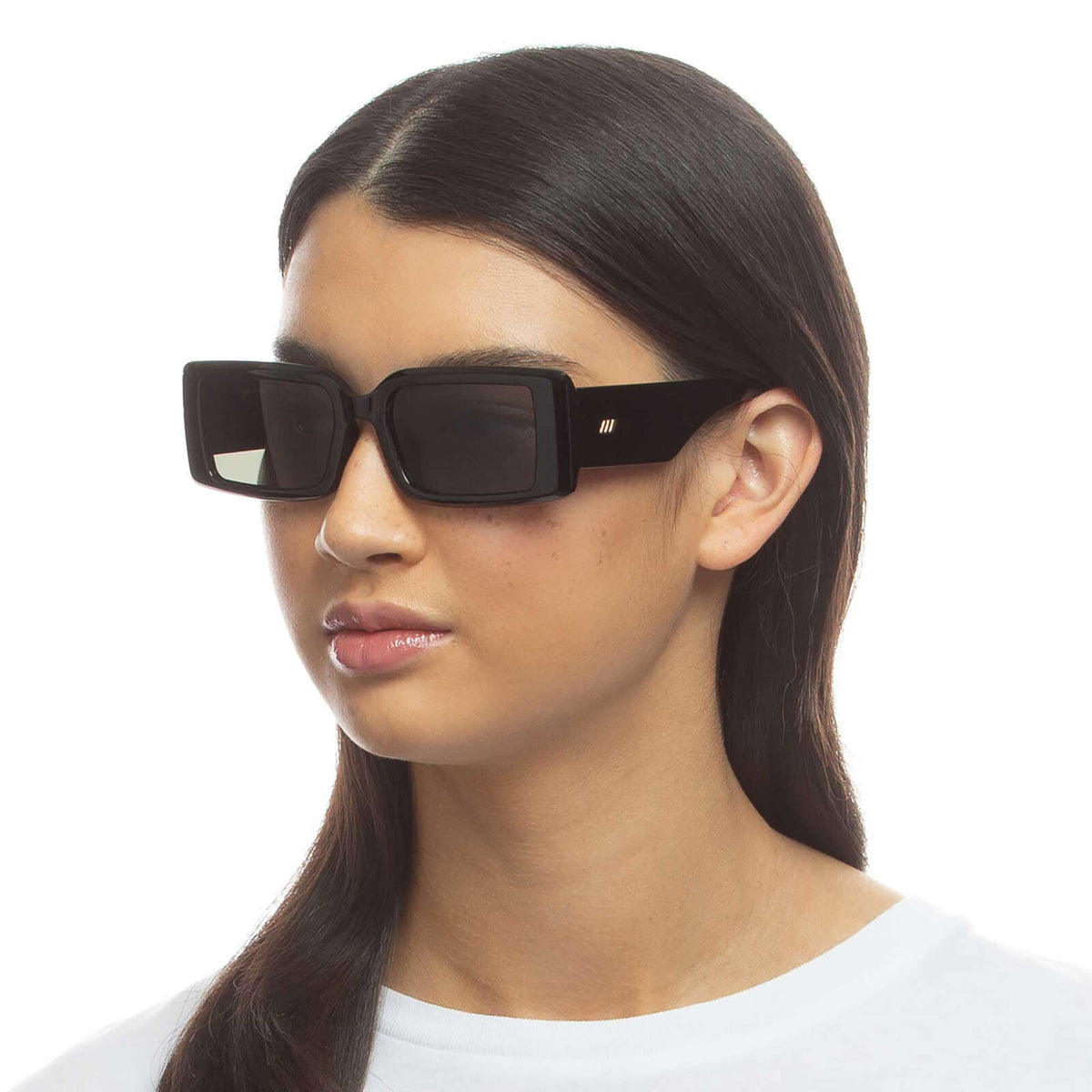 Le Specs The Impeccable – Noir – verres noirs – portées