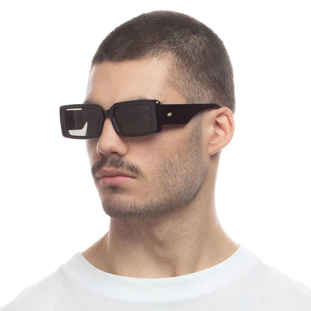 Le Specs The Impeccable – Noir – verres noirs – portées