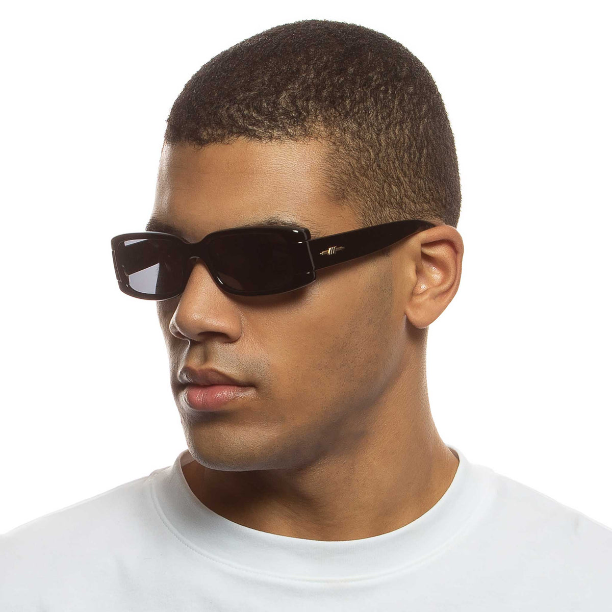 Le Specs So Into You – Noir – verres noirs – portées