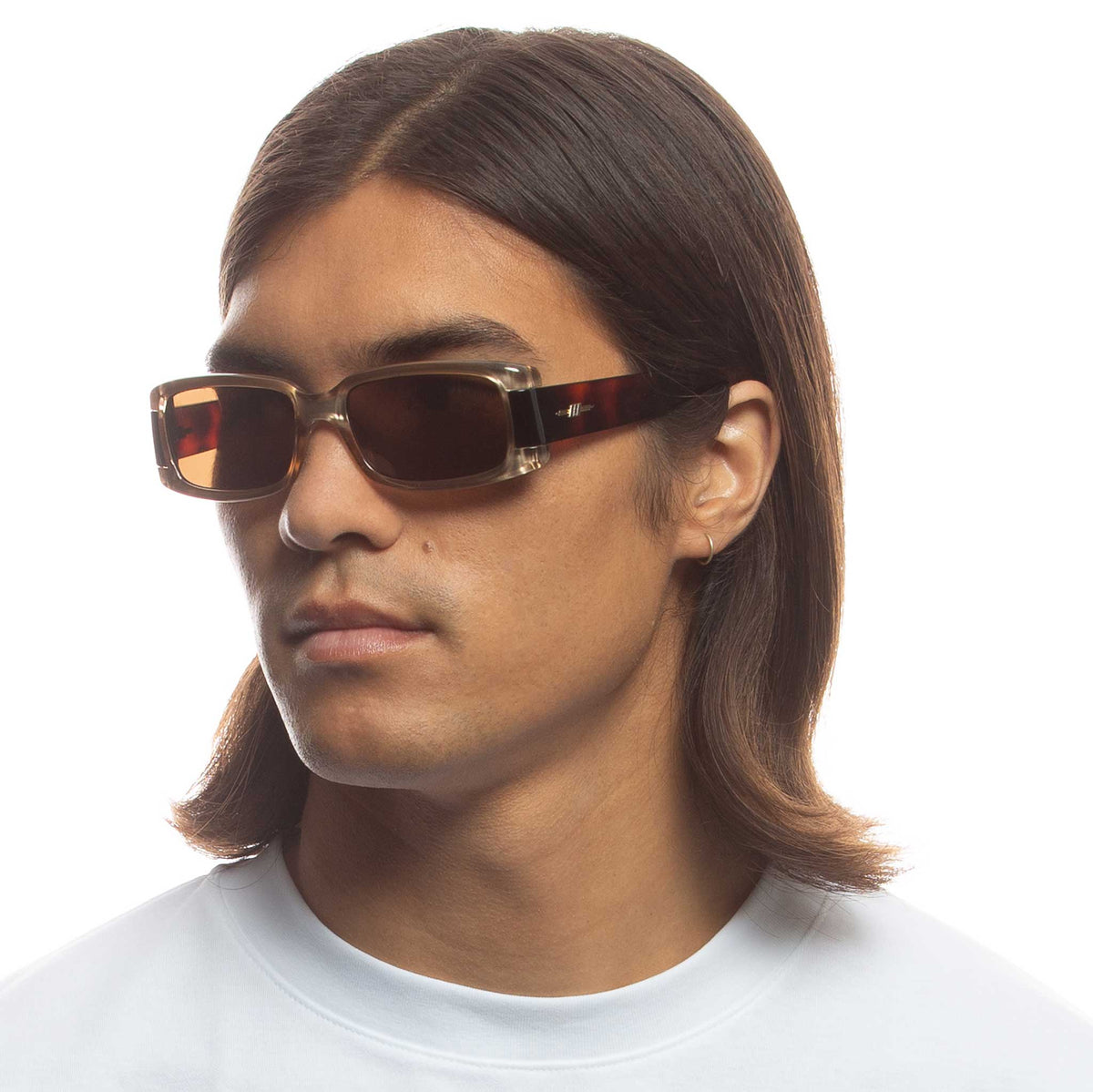 Le Specs So Into You – Écaille – verres marron – portées