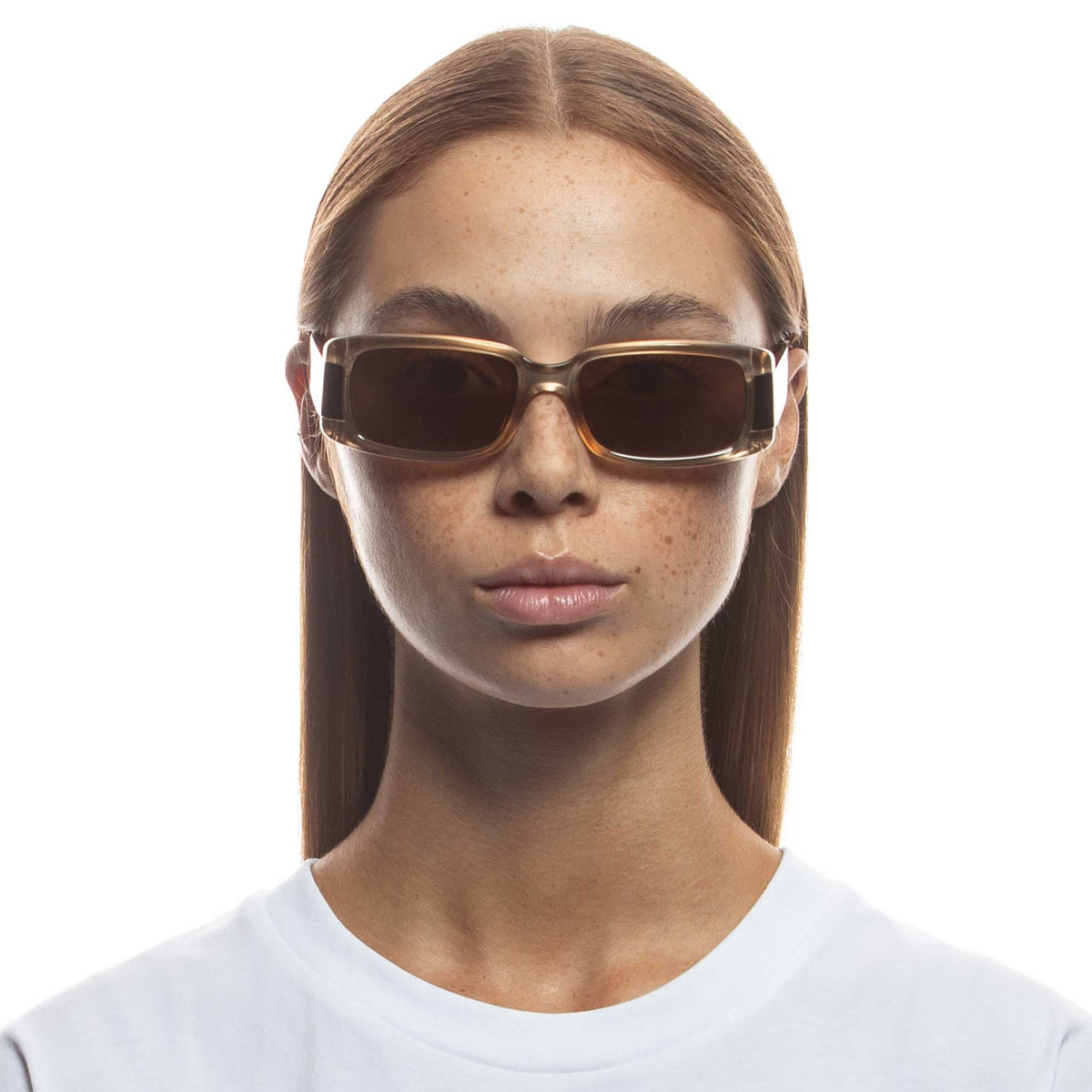 Le Specs So Into You – Écaille – verres marron – portées