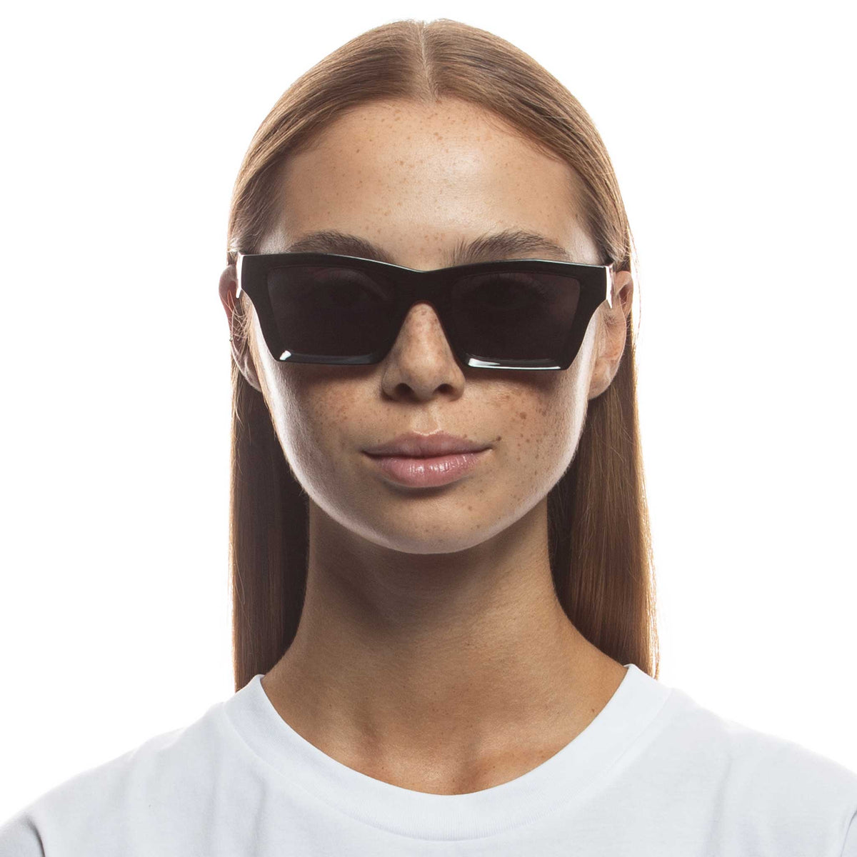 Le Specs Something – Noir – verres noirs – portées