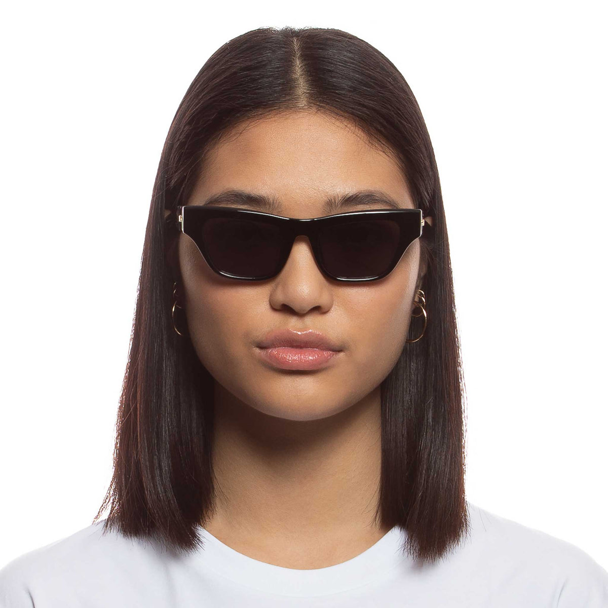 Le Specs Hankering – Noir – verres noirs – portées