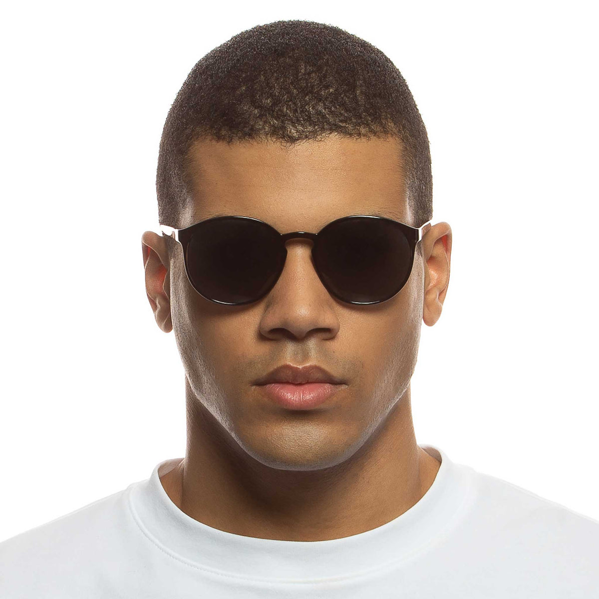 Le Specs, Le Tough Swizzle – Noir – verres noirs – portées