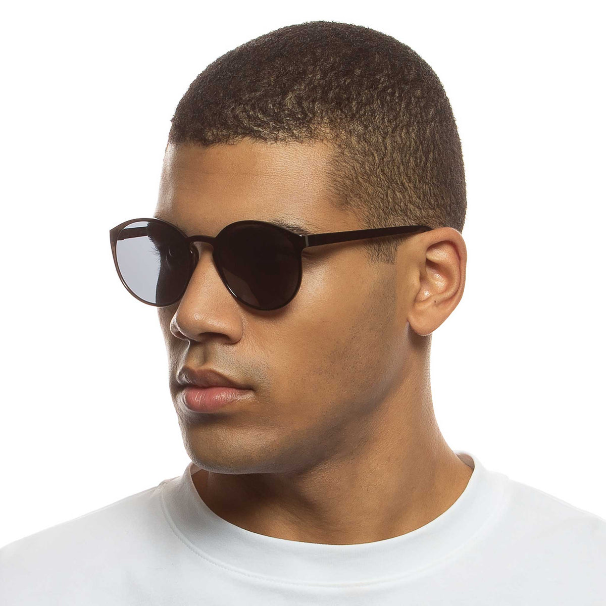 Le Specs, Le Tough Swizzle – Noir – verres noirs – portées