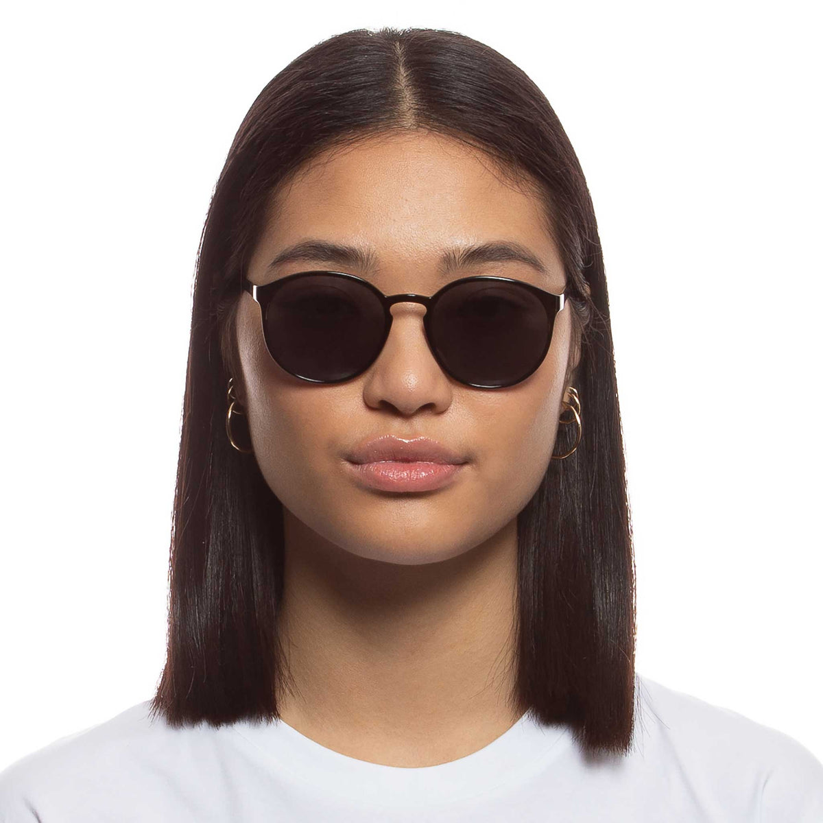 Le Specs, Le Tough Swizzle – Noir – verres noirs – portées